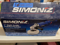 Simon is 7” Right Angle Polisher/Sander