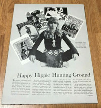 Julie Christie Happy Hippie Hunting Ground Limited AD-1966-67