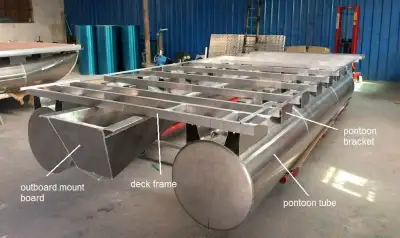 - Pontoon Boat standard Kits for 15, 17 and 20 ft. Pontoon Boat basis to build your own pontoon boat...