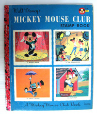 WALT DISNEYs MICKEY MOUSE CLUB STAMP BOOK. c.1956