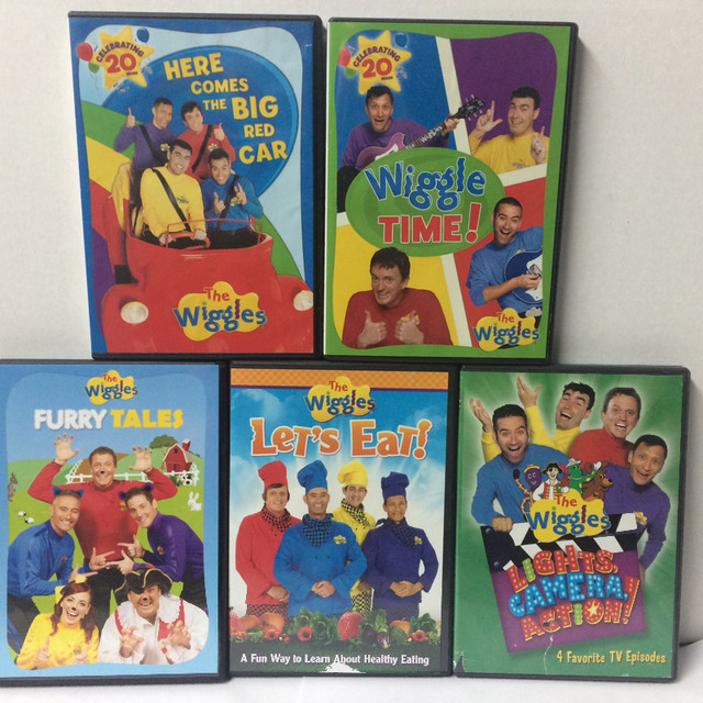 Wiggles DVD Lot (5 Discs) in CDs, DVDs & Blu-ray in Cape Breton