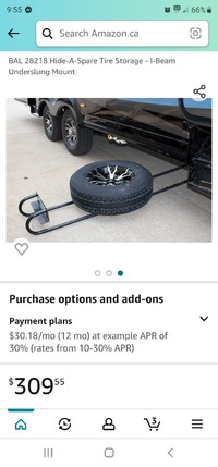 Spare tire carrier 