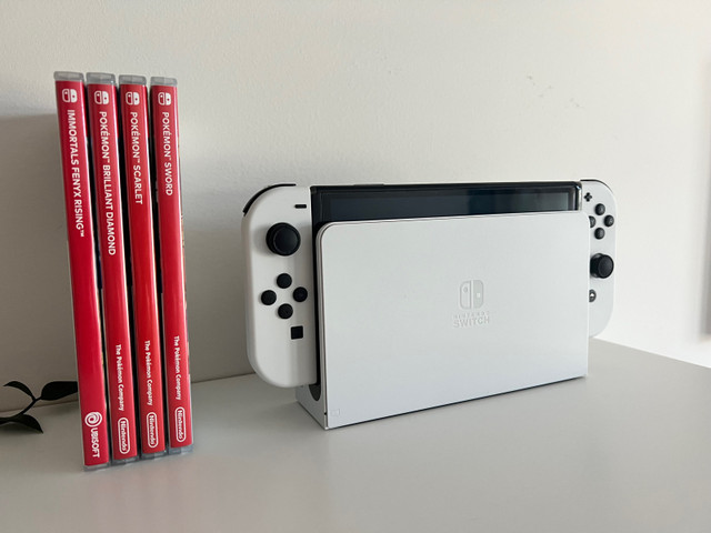 Nintendo switch OLED + Games | Nintendo Switch | Mississauga / Peel Region  | Kijiji