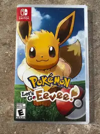 Pokémon let’s go eve Nintendo switch game 