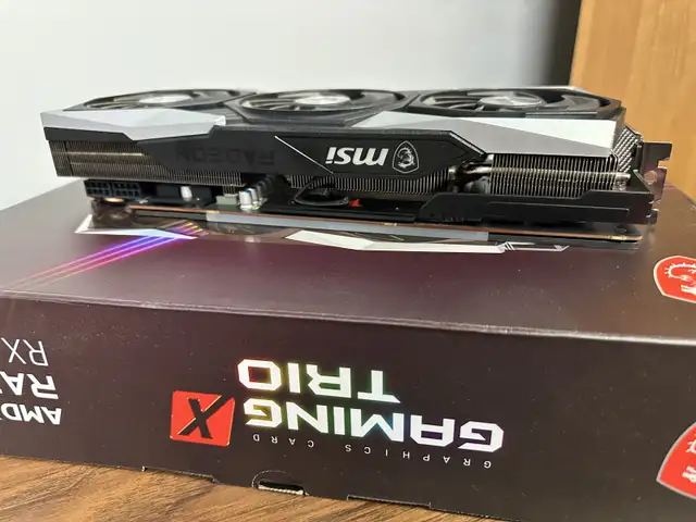 Carte graphique AMD Radeon MSI RX 6800 XT in System Components in Québec City - Image 4