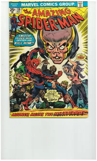 Marvel Comics - Amazing Spider-Man - Issue # 138 (Nov 1974)., View more