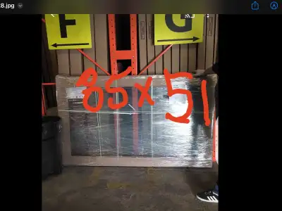 85 x 51 Gentek fixed window.. new in wrap… can deliver free within 50k of Hamilton… check out my oth...
