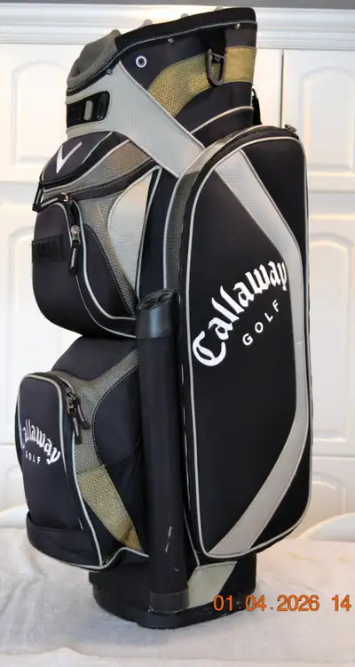 Callaway 14 Slot Cart Bag,Putter Tube,6 Pockets(exp,coolr,secur), View more