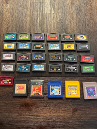 Gameboy and Gameboy Advance Games