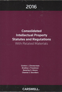 Consolidated Intellectual Property Statutes and Regulations with