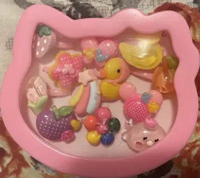 Add a dash of whimsy to your little one's day with these adorable children's rings! This cute set in...