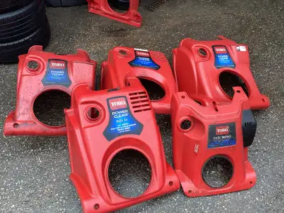 Assortment Toro SnowBlower Cowling Panels Sold As A Lot, View more