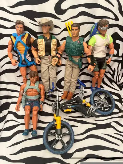 Mattel 1990s Max Steel action figures and Max Steel MX4 Ro, View more