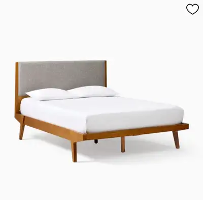 West Elm Modern King Bed, View more