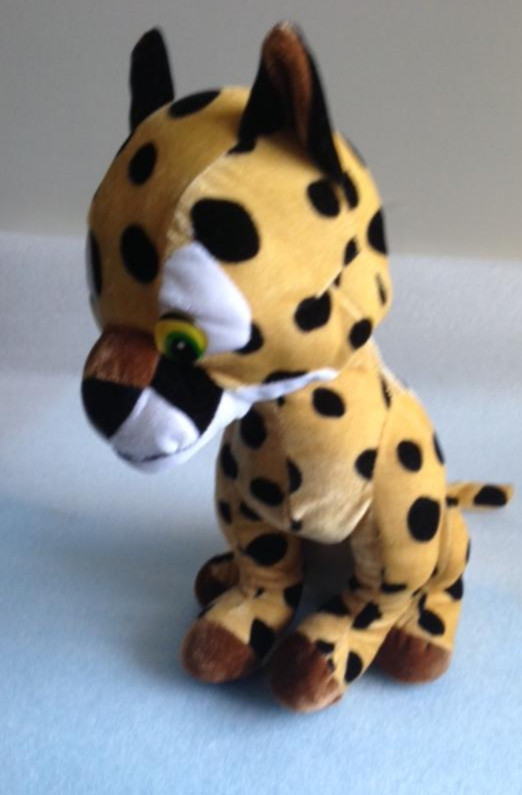 GANZ Toys Brown/black dots  Dog Sitting Stuffed Animal Plush 14” in Toys & Games in Markham / York Region