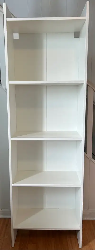 IKEA White Bookshelves (2 ) $25 each or $40 for the pair, View more