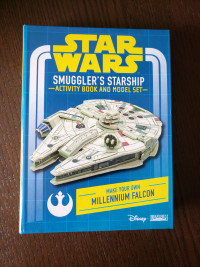 New Star Wars Smuggler's Starship, Activity Book and Model Set