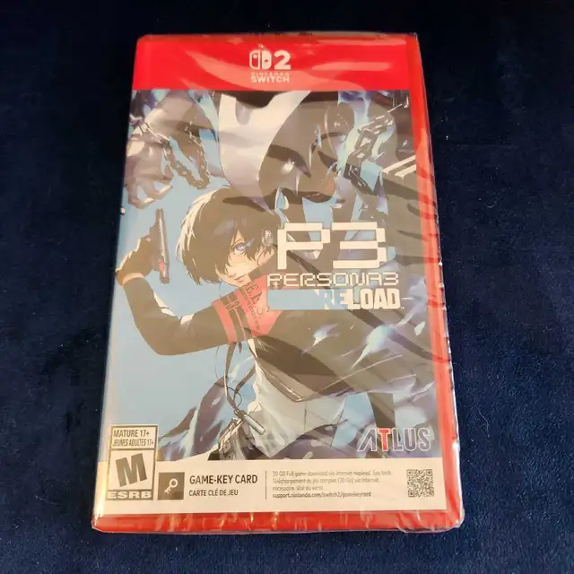 FS: Persona 3 Nintendo Switch426574363964876800