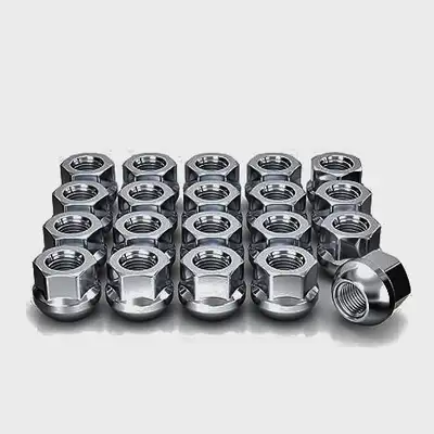 NEW 20 Pack Chrome Radius Seat Lug Nuts Are A Direct Replacement Meeting OEM Specifications For Hond...