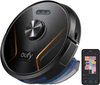 Aspirateur et Laveur Robot Smart Wi-Fi Robovac X8 Hybride EUFY, View more