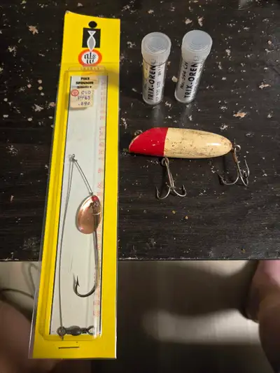 vintage fishing lures, View more