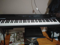 Alesis Recital Pro 88-Key Weighted Keyboard, Stand, Pedal