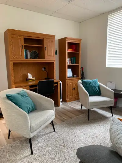 A beautifully appointed room within a healthcare office is available on Mondays, Thursdays and Satur...