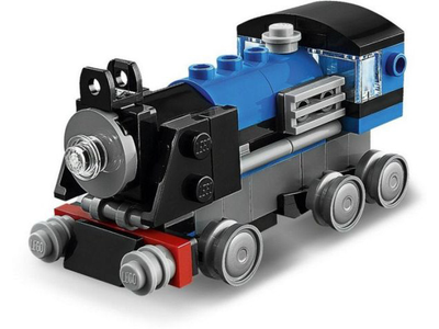 Used Complete 31054 Blue Express 100 % Complete with all mini figures. All parts in good condition....