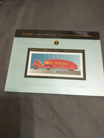 Capex 1996 Canada souvenir sheet, Industrial/Commercial vehicles, View more