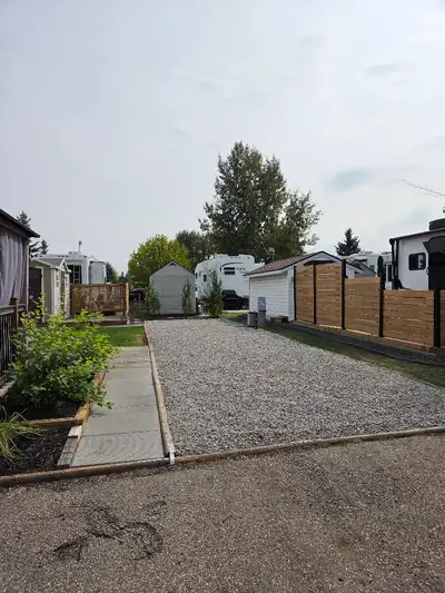 7 month RV Park (April 1 to October 31) plus 5 month safe storage. Quiet gated, paved RV park c/w sw...