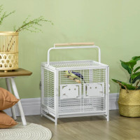 Bird Travel Carrier Cage for Parrots Conures African Grey Cockat