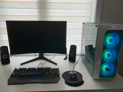 Selling my custom-built gaming PC along with a high-quality monitor and accessories. Built 2 years a...