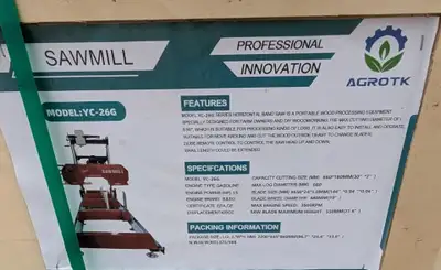 30 inch wood bandsaw mill, NEW, View more