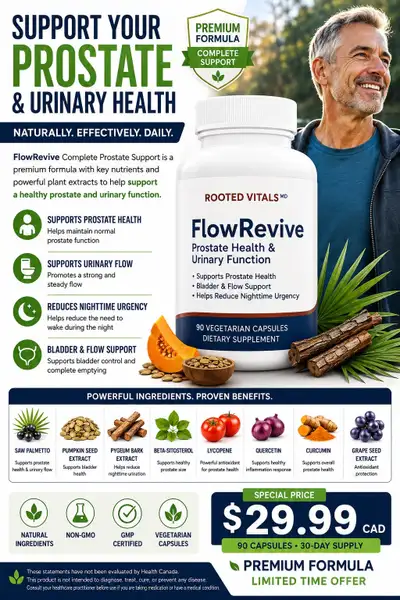 FlowRevive Prostate Health Supplement, View more