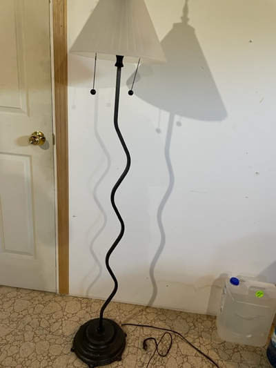 floor lamp-metal very unique, antique looking, View more