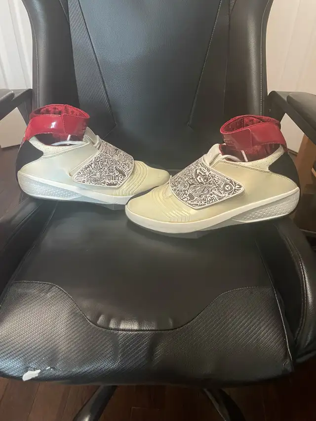 Jordan 20 “White Varsity Red” in Men's Shoes in Mississauga / Peel Region - Image 6