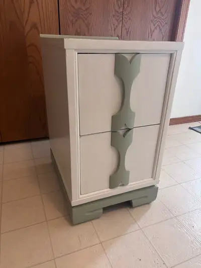 Antique MCM night stand , View more