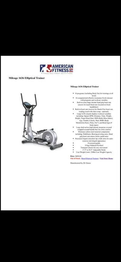 Elliptacle Exercise Machine, View more