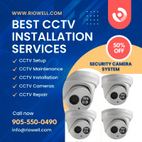 Security cameras, Colournight vision cameras, Alarm system