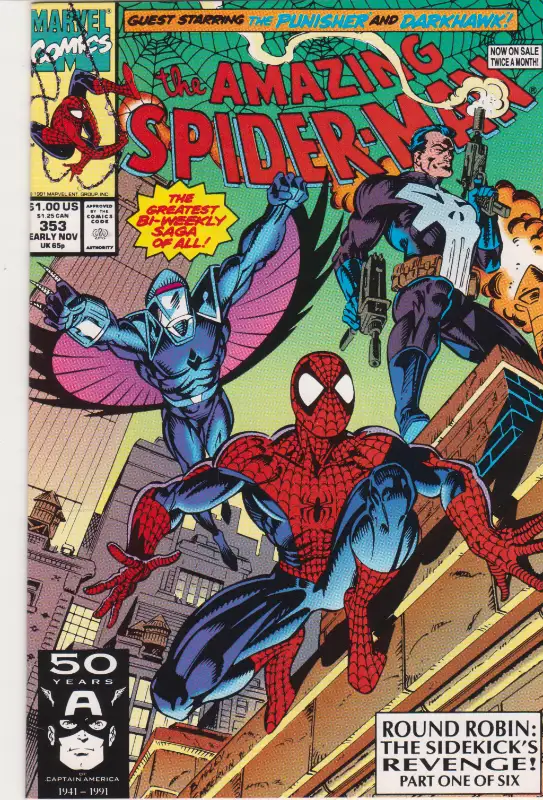 Marvel Comics - Amazing Spider-Man - Issues #353 to 358. in Comics & Graphic Novels in Oshawa / Durham Region - Image 2