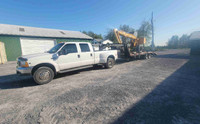 truck and trailer looking for work