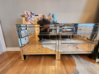 2 MIRRORED DRESSERS FOR SALE