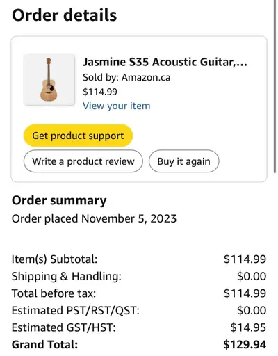 Jasmine S35 Acoustic Guitar, View more
