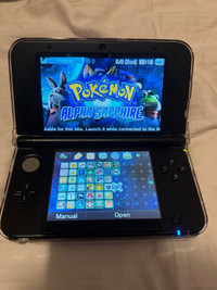 Nintendo 3DS XL pokemon XY edition  with 30+games