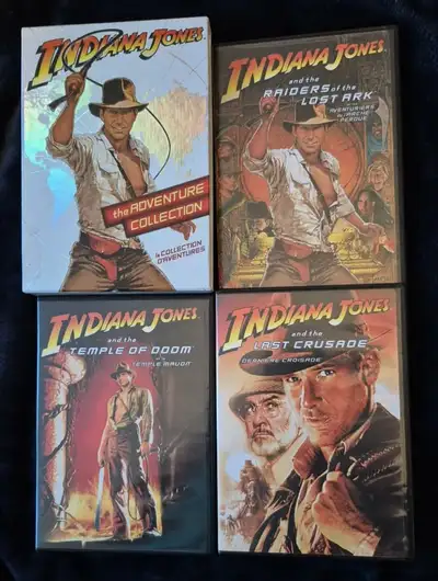 INDIANA JONES ORIGINAL TRILOGY on DVD, View more