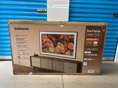 55” SAMSUNG 4K FRAME SMART TV, View more