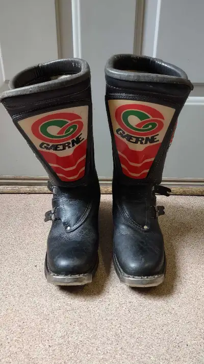 Vintage Leather Gaerne Motocross Boots, View more