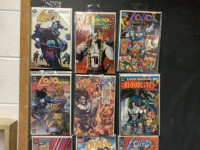 Comics  -Web of Spider-Man,  LOBO , Wolverine and ASM
