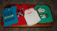 Girls T- Shirts Size L  14 / 16 XL Lot of 4.  Youth.