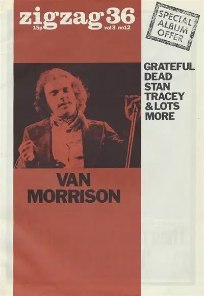 Rare Vintage UK Issue - ZIGZAG Music Magazine - October 1973, View more